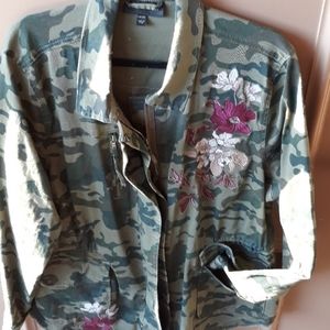 Lane Bryant  Camo Jacket